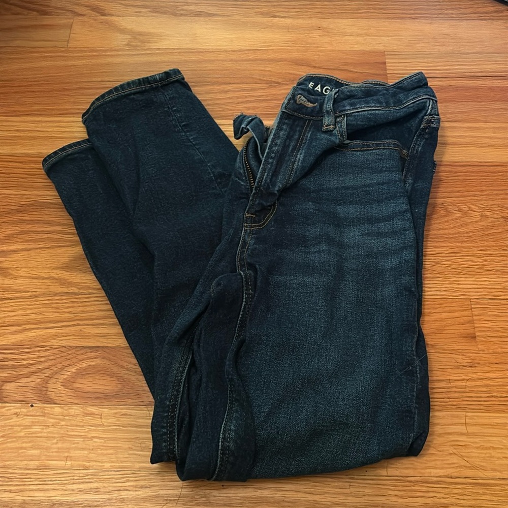 Mom jean stretch